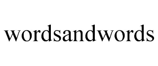 WORDSANDWORDS