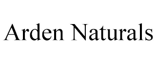 ARDEN NATURALS