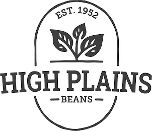 HIGH PLAINS BEANS EST. 1952