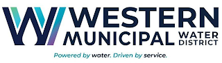 WW WESTERN MUNICIPAL WATER DISTRICT POWERED BY WATER. DRIVEN BY SERVICE.