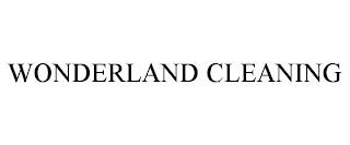 WONDERLAND CLEANING