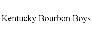 KENTUCKY BOURBON BOYS