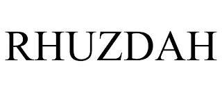 RHUZDAH