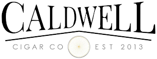 CALDWELL CIGAR CO EST 2013