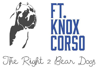 FT. KNOX CORSO THE RIGHT 2 BEAR DOGS