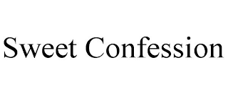 SWEET CONFESSION