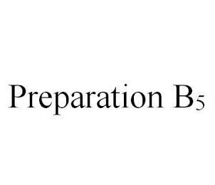 PREPARATION B5