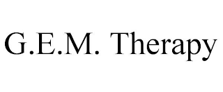 G.E.M. THERAPY