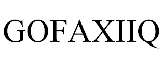 GOFAXIIQ