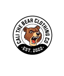 CALI THE BEAR CLOTHING CO · EST.2022 ·