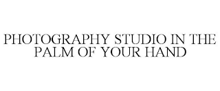 PHOTOGRAPHY STUDIO IN THE PALM OF YOUR HAND