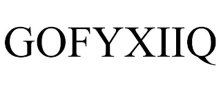 GOFYXIIQ