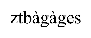 ZTBÀGÀGES