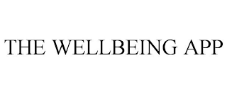 THE WELLBEING APP
