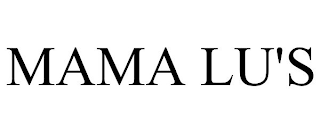 MAMA LU'S