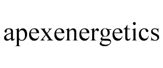 APEXENERGETICS