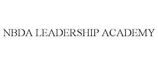 NBDA LEADERSHIP ACADEMY