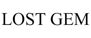 LOST GEM