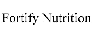 FORTIFY NUTRITION