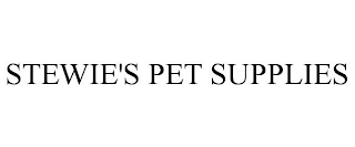 STEWIE'S PET SUPPLIES