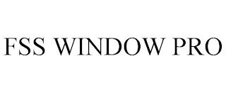 FSS WINDOW PRO