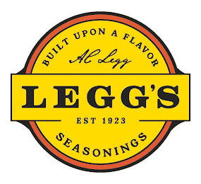 BUILT UPON A FLAVOR AC LEGG LEGG'S EST 1923 SEASONINGS