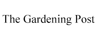 THE GARDENING POST