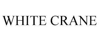 WHITE CRANE