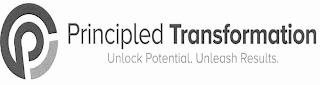 P PRINCIPLED TRANSFORMATION UNLOCK POTENTIAL. UNLEASH RESULTS.