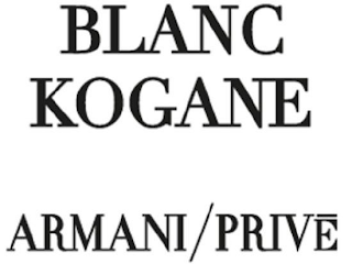 BLANC KOGANE ARMANI/PRIVE