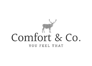 COMFORT & CO. YOU FEEL THAT