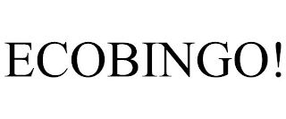 ECOBINGO!