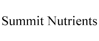 SUMMIT NUTRIENTS