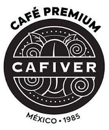 CAFÉ PREMIUM CAFIVER MÉXICO · 1985