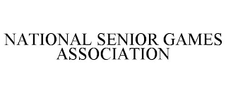 NATIONAL SENIOR GAMES ASSOCIATION