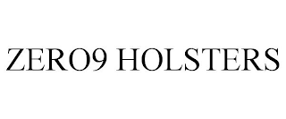 ZERO9 HOLSTERS