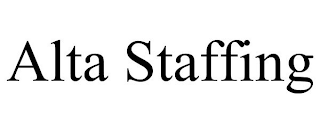 ALTA STAFFING