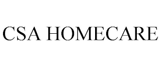 CSA HOMECARE