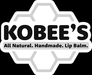 KOBEE'S ALL NATURAL. HANDMADE. LIP BALM.