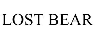 LOST BEAR