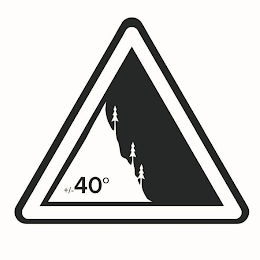 +/- 40º