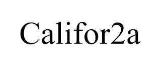 CALIFOR2A