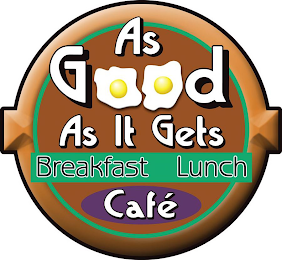 AS GOOD AS IT GETS BREAKFAST LUNCH CAFÉ