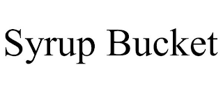 SYRUP BUCKET