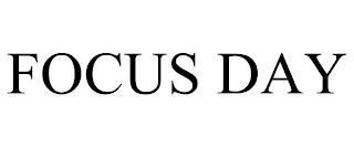 FOCUS DAY