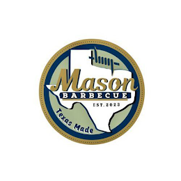 MASON BARBECUE TEXAS MADE EST. 2023