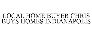 LOCAL HOME BUYER CHRIS BUYS HOMES INDIANAPOLIS