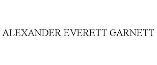 ALEXANDER EVERETT GARNETT