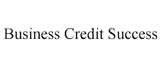 BUSINESS CREDIT SUCCESS