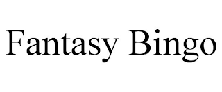 FANTASY BINGO